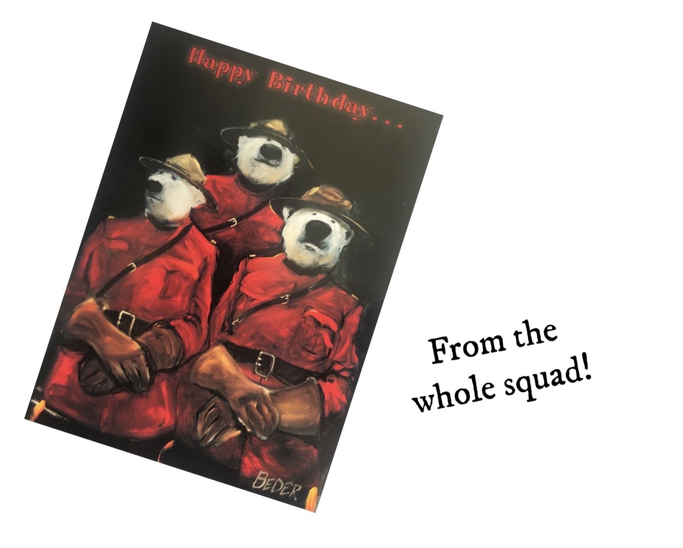 3 Polar Bear Mounties
