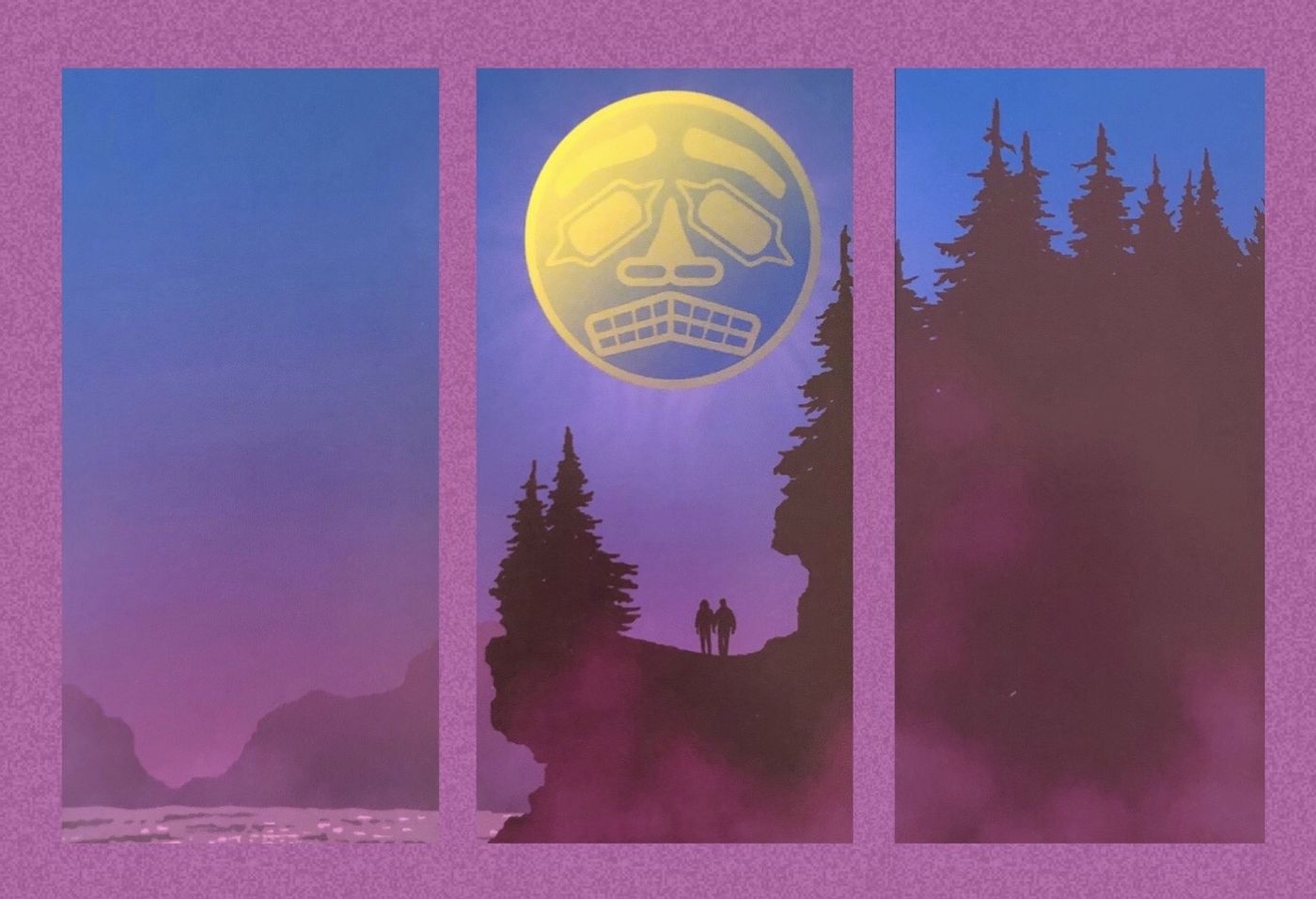 Haida Blank 3-Panel Moonwalk